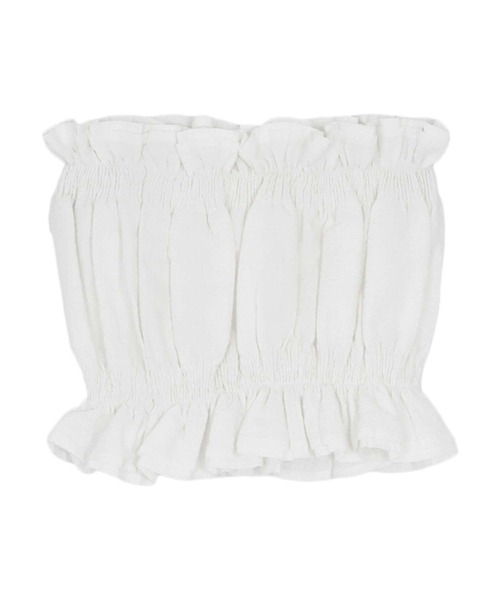 titivate（ティティベイト）の「サッカーストライプシャーリングビスチェ（チューブトップ・レディース・ブラック/ホワイト/ブルー系その他/グリーン系その他・FREE）」の22枚目の写真