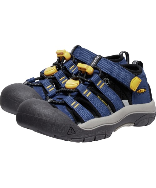 KEEN（キーン）の「NEWPORT H2 / ニューポート エイチツー / キッズ サンダル（サンダル・キッズ・ネイビー・17cm/18cm/18.5cm/19.5cm/15cm/16cm）」の4枚目の写真