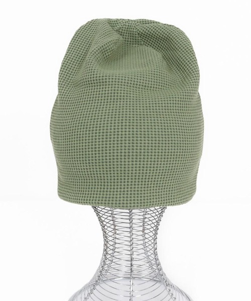 mko12553-Cotton Waffle Knit Watch ニットワッチ（ニットキャップ/ビーニー）｜CAMBIO（カンビオ）