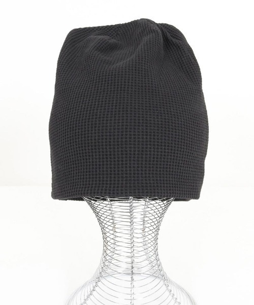 mko12553-Cotton Waffle Knit Watch ニットワッチ（ニットキャップ/ビーニー）｜CAMBIO（カンビオ）