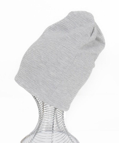 mko12553-Cotton Waffle Knit Watch ニットワッチ（ニットキャップ/ビーニー）｜CAMBIO（カンビオ）