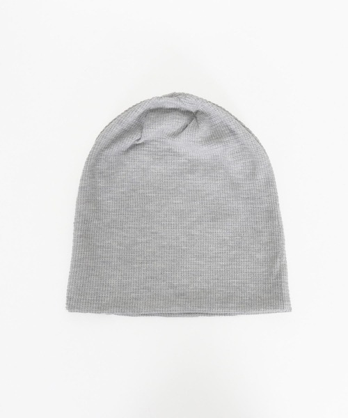mko12553-Cotton Waffle Knit Watch ニットワッチ（ニットキャップ/ビーニー）｜CAMBIO（カンビオ）
