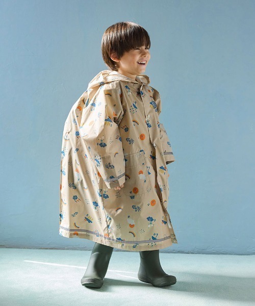 tupera tupera × 10mois(ディモワ)】 レインコート tupera