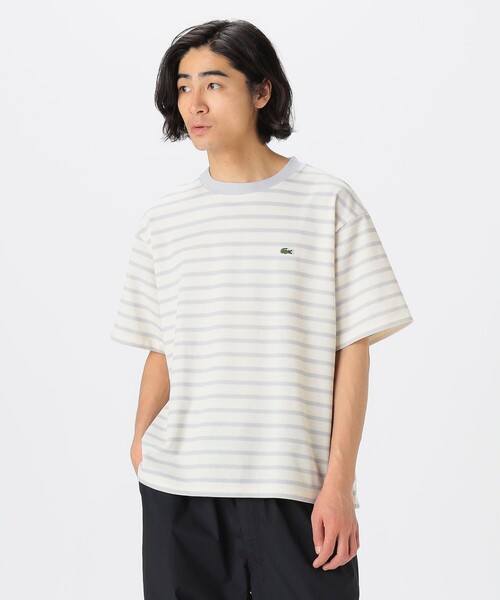 別注】LACOSTE / カノコ ボーダー ショートスリーブ Tシャツ（T