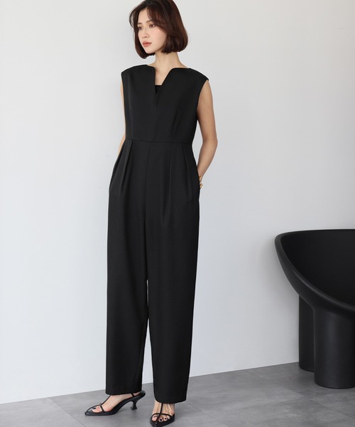 Cara Vネックオールインワン Cara by Katrin TOKYO Vネック