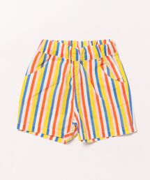 TARKER | ストライプ柄ブロード4分丈ハーフパンツ(その他パンツ)