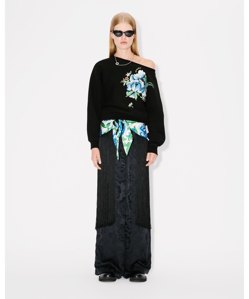 トレーナー スウェット 'KENZO Peonies' バットウィング スウェット レディース セール】'KENZO Peonies' バットウィング スウェット