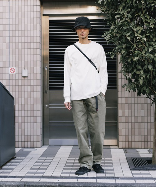 HANES（ヘインズ）の「Hanes/ヘインズ 1P SHIRO L/S T-SHIRT ロングスリーブTシャツ 2026年春夏（Tシャツ/カットソー・メンズ・ホワイト・L/XL/S/M）」の8枚目の写真