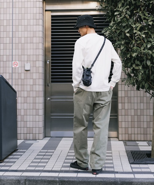 HANES（ヘインズ）の「Hanes/ヘインズ 1P SHIRO L/S T-SHIRT ロングスリーブTシャツ 2026年春夏（Tシャツ/カットソー・メンズ・ホワイト・L/XL/S/M）」の9枚目の写真