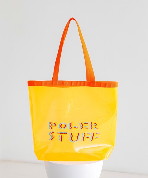 POLeR（ポーラー）の「【POLeR/ポーラー】PVC POOL BAG/マルチプールバッグ/ユニセックス（トートバッグ・メンズ・オレンジ/クリア/ブラック/ブラック系その他/イエロー系その他・フリー）」の15枚目の写真