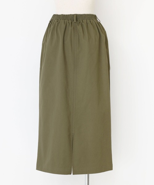 n'OrLABEL（ノアールレーベル）の「『立体ポケットナロースカート』（スカート・レディース・ブラック/ベージュ/カーキ・1/2）」の9枚目の写真