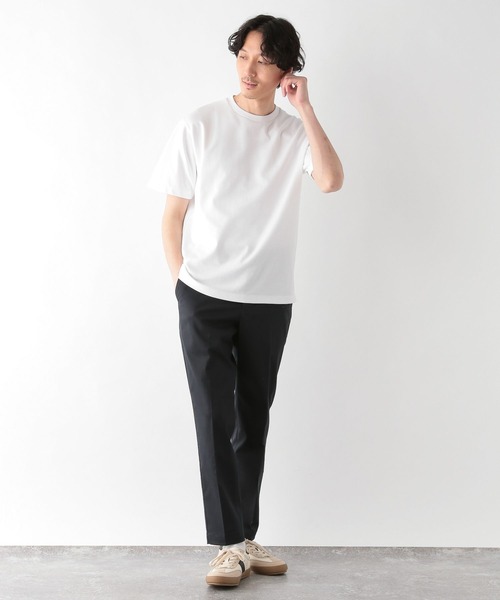 GLOBAL WORK(グローバルワーク)の「Fffit エフィット/マイニチタキノウクルーネックTシャツ/M/290832(Tシャツ/カットソー・メンズ・チャコールグレー/ブラック/ネイビー/ブラウン/グレー/オフホワイト・SMALL/MEDIUM/LARGE/X-LARGE)」の7枚目の写真