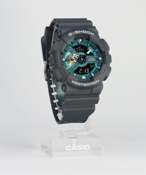G-SHOCK(ジーショック)の「OASIS OF DAY AND NIGHTシリーズ / GA-110AS-2AJF(アナログ腕時計・メンズ・ダークグレー・FREE)」の4枚目の写真