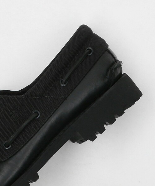 Timberland（ティンバーランド）の「＜Timberland＞ オーセンティック スリーアイ ボート シューズ（モカシン/デッキシューズ・メンズ・ブラック・25cm/25.5cm/26cm/26.5cm/27cm/27.5cm/28cm）」の10枚目の写真