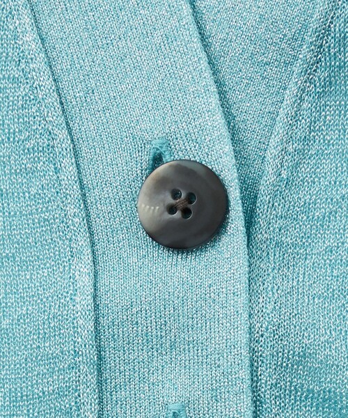 EMMEL REFINES（エメルリファインズ）の「＜EMMEL REFINES＞EM HW ラメシアー カーディガン（カーディガン/ボレロ・レディース・ベージュ/ライム/ライトブルー/ライラック・FREE）」の21枚目の写真