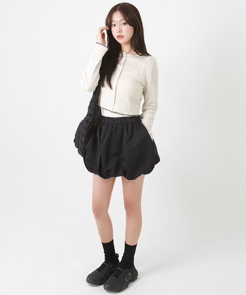 A'GEM/9 × .kom 『muah muah/ムーアムーア』 STITCH LOGO JACQUARD