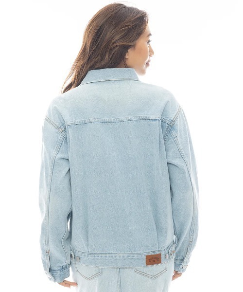【新品未使用品】ビラボン BILLABONG デニムジャケット M SALE】BILLABONG レディース 【BEACH LOVER JEANS】 DENIM