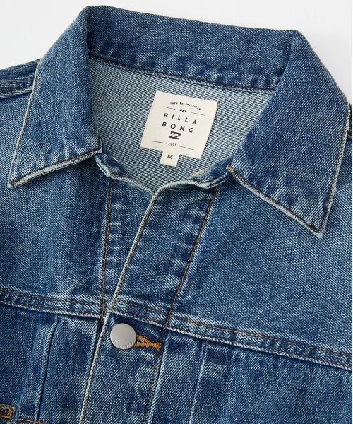 BILLABONG(ビラボン)の「BILLABONG レディース 【BBG BEACHLOVERJEANS】 DENIM JACKET ジャケット 【2025年春夏モデル】/ビラボンデニムジャケット(デニムジャケット・レディース・ブルー/ライトブルー・MEDIUM)」の12枚目の写真