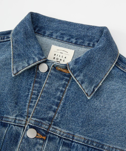 BILLABONG(ビラボン)の「BILLABONG レディース 【BBG BEACHLOVERJEANS】 DENIM JACKET ジャケット 【2025年春夏モデル】/ビラボンデニムジャケット(デニムジャケット・レディース・ブルー/ライトブルー・MEDIUM)」の13枚目の写真
