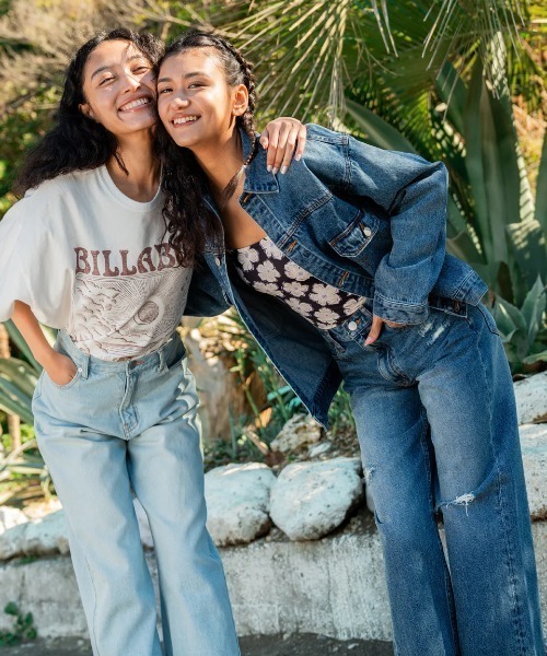 BILLABONG(ビラボン)の「BILLABONG レディース 【BBG BEACHLOVERJEANS】 DENIM JACKET ジャケット 【2025年春夏モデル】/ビラボンデニムジャケット(デニムジャケット・レディース・ブルー/ライトブルー・MEDIUM)」の15枚目の写真
