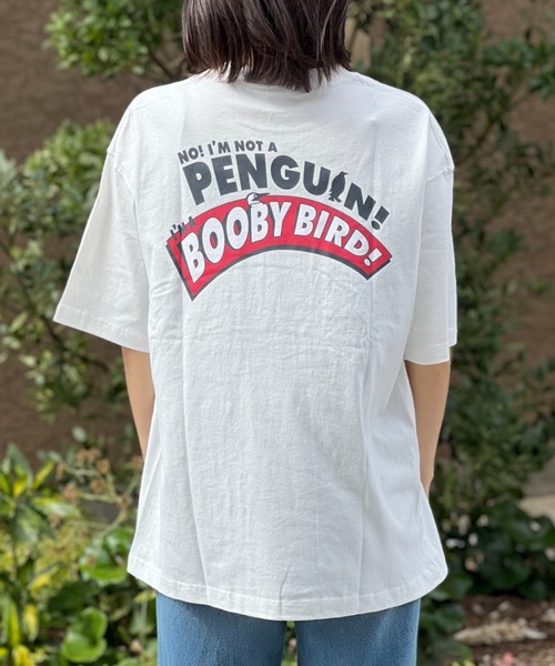 CHUMS(チャムス)の「【CHUMS】 I'm A Booby Bird T-Shirt アイムアブービーバードティーシャツ(Tシャツ/カットソー・メンズ・パープル/ミント/ブラック/ホワイト・LARGE/X-LARGE/MEDIUM)」の9枚目の写真