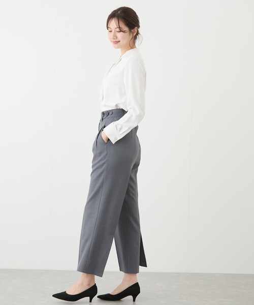 Jayro(ジャイロ)の「リネンライクパンツ(その他パンツ・レディース・グレー/ベージュ・M)」の18枚目の写真