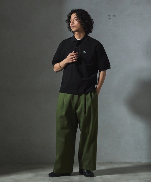 JOURNAL STANDARD relume（ジャーナルスタンダード　レリューム）の「【ZOZO限定】OVER CHEF DENIM PANTS（デニムパンツ・メンズ・キナリ/ブラウン/ブルー/カーキ/ライトブルー/ブラック・XS-Short/XS-Regular/XS-Long/S-Short/S-Regular/S-Long/M-Short/M-Regular/M-Long/L-Short/L-Regular/L-Long/XL-Short/XL-Regular/XL-Long）」の9枚目の写真