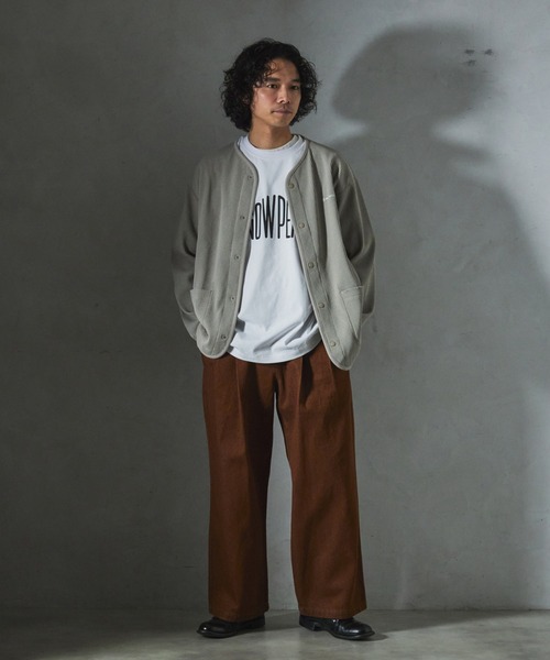 JOURNAL STANDARD relume（ジャーナルスタンダード　レリューム）の「【ZOZO限定】OVER CHEF DENIM PANTS（デニムパンツ・メンズ・キナリ/ブラウン/ブルー/カーキ/ライトブルー/ブラック・XS-Short/XS-Regular/XS-Long/S-Short/S-Regular/S-Long/M-Short/M-Regular/M-Long/L-Short/L-Regular/L-Long/XL-Short/XL-Regular/XL-Long）」の8枚目の写真