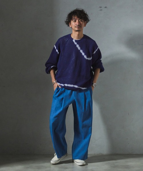 JOURNAL STANDARD relume（ジャーナルスタンダード　レリューム）の「【ZOZO限定】OVER CHEF DENIM PANTS（デニムパンツ・メンズ・キナリ/ブラウン/ブルー/カーキ/ライトブルー/ブラック・XS-Short/XS-Regular/XS-Long/S-Short/S-Regular/S-Long/M-Short/M-Regular/M-Long/L-Short/L-Regular/L-Long/XL-Short/XL-Regular/XL-Long）」の10枚目の写真