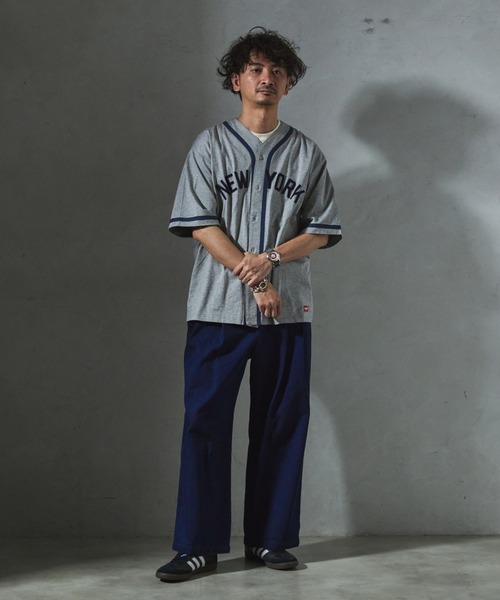 JOURNAL STANDARD relume（ジャーナルスタンダード　レリューム）の「【ZOZO限定】OVER CHEF DENIM PANTS（デニムパンツ・メンズ・キナリ/ブラウン/ブルー/カーキ/ライトブルー/ブラック・XS-Short/XS-Regular/XS-Long/S-Short/S-Regular/S-Long/M-Short/M-Regular/M-Long/L-Short/L-Regular/L-Long/XL-Short/XL-Regular/XL-Long）」の11枚目の写真