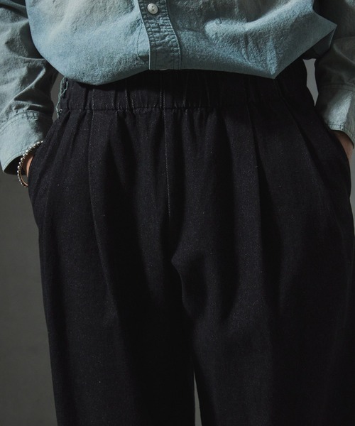 JOURNAL STANDARD relume（ジャーナルスタンダード　レリューム）の「【ZOZO限定】OVER CHEF DENIM PANTS（デニムパンツ・メンズ・キナリ/ブラウン/ブルー/カーキ/ライトブルー/ブラック・XS-Short/XS-Regular/XS-Long/S-Short/S-Regular/S-Long/M-Short/M-Regular/M-Long/L-Short/L-Regular/L-Long/XL-Short/XL-Regular/XL-Long）」の16枚目の写真