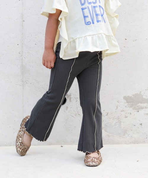 リブフレアパンツ（その他パンツ）｜TARKER（ターカー）のファッション