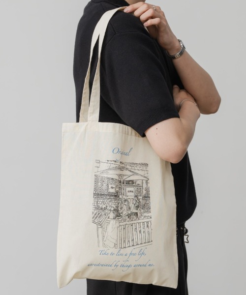 セール】DAIKI オリジナルプリントトートバッグ - made in INTER
