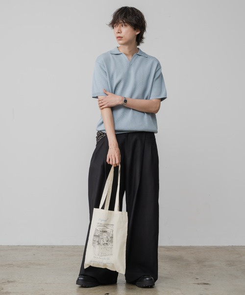 INTER FACTORY（インターファクトリー）の「DAIKI オリジナルプリントトートバッグ - made in INTER FACTORY -（トートバッグ・メンズ・ナチュラル・FREE）」の17枚目の写真