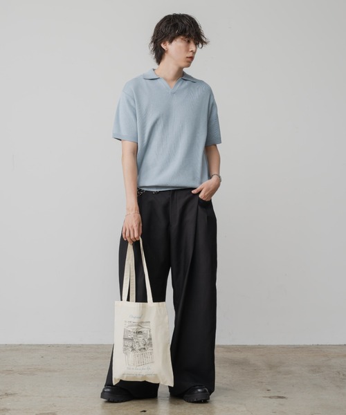 INTER FACTORY（インターファクトリー）の「DAIKI オリジナルプリントトートバッグ - made in INTER FACTORY -（トートバッグ・メンズ・ナチュラル・FREE）」の18枚目の写真