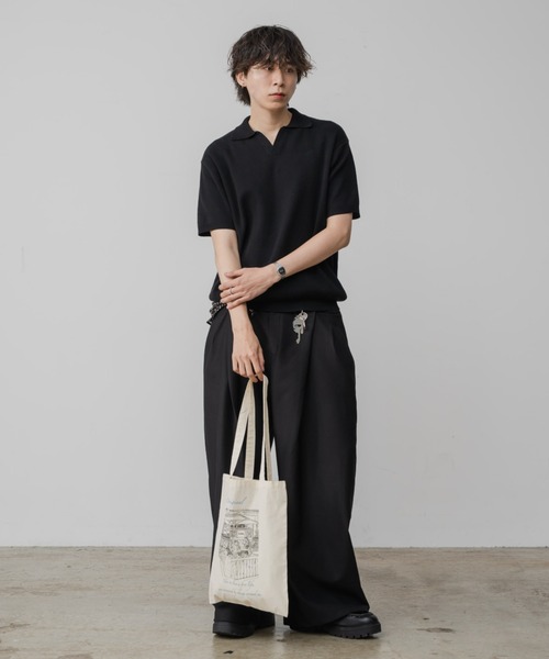 INTER FACTORY（インターファクトリー）の「DAIKI オリジナルプリントトートバッグ - made in INTER FACTORY -（トートバッグ・メンズ・ナチュラル・FREE）」の2枚目の写真