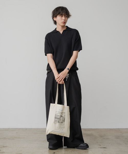 INTER FACTORY（インターファクトリー）の「DAIKI オリジナルプリントトートバッグ - made in INTER FACTORY -（トートバッグ・メンズ・ナチュラル・FREE）」の7枚目の写真