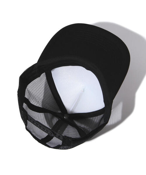 MANASTASH（マナスタッシュ）の「MANASTASH/マナスタッシュ/SWOOSH LOGO MESH TRUCKER/キャップ（キャップ・メンズ・ブラック/ブルー・F）」の11枚目の写真