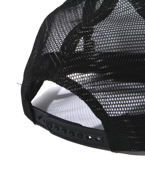 MANASTASH（マナスタッシュ）の「MANASTASH/マナスタッシュ/SWOOSH LOGO MESH TRUCKER/キャップ（キャップ・メンズ・ブラック/ブルー・F）」の19枚目の写真