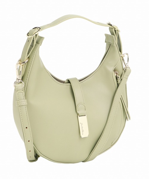 Jewelna Rose（ジュエルナローズ）の「セレーナ・ハンドバッグ 16148（ハンドバッグ・レディース・ライトグリーン/チャコールグレー/ライトベージュ・FREE）」の20枚目の写真