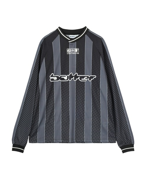 styles（スタイルス）の「BUTTER Corrosive LS Jersey（Tシャツ/カットソー・メンズ・ホワイト/ブラック・L）」の2枚目の写真