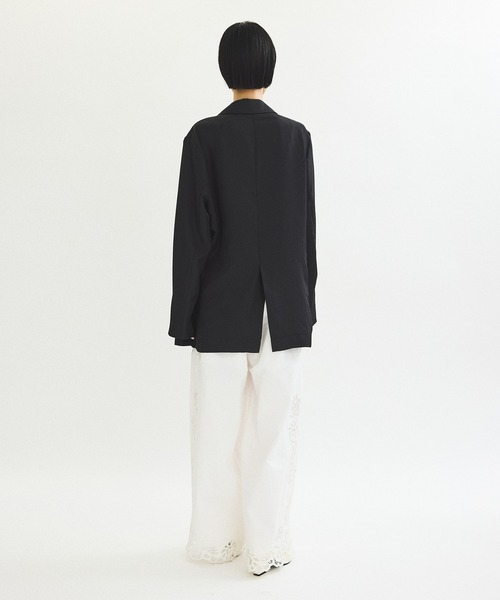 セール】【サステナブル】ガウンジャケット（テーラードジャケット