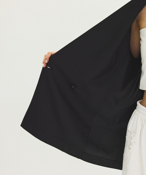 r*n様 ADAMETROPÉアダムエロペテーラードジャケットサステナブルガウン サステナブル】ガウンジャケット | アダムエロペ(ADAM ET ROPE