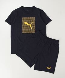 PUMA | プーマ PUMA ESS LOGO LAB Tシャツ AND ショーツ セット B_(Tシャツ/カットソー)