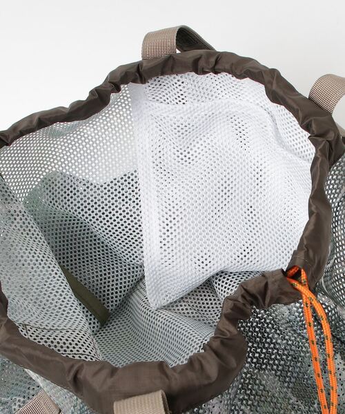 WEEKEND(ER)（ウィークエンダー）の「WEEKEND(ER) ウィークエンダー WKDMESH TOTE RTC リアルツリーカモ メッシュ トートバッグ（トートバッグ・メンズ・カモフラージュ・FREE）」の4枚目の写真