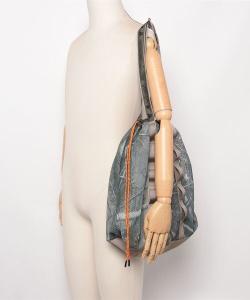 WEEKEND(ER)（ウィークエンダー）の「WEEKEND(ER) ウィークエンダー WKDMESH TOTE RTC リアルツリーカモ メッシュ トートバッグ（トートバッグ・メンズ・カモフラージュ・FREE）」の9枚目の写真