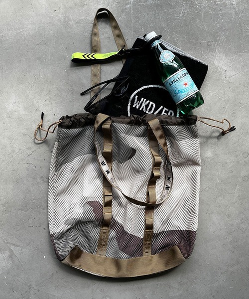 WEEKEND(ER)(ウィークエンダー)の「WEEKEND(ER) ウィークエンダー WKDMESH TOTE RTC リアルツリーカモ メッシュ トートバッグ(トートバッグ・メンズ・カモフラージュ/ブラウン系カモフラージュ・FREE)」の13枚目の写真