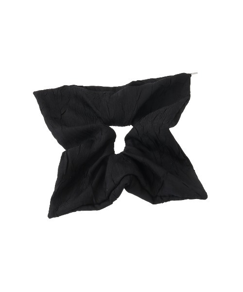 MANOF（マノフ）の「heyep×MANOF Square Medium Scrunchie（シュシュ・レディース・ピンク/アイボリー/ブラック・FREE）」の15枚目の写真