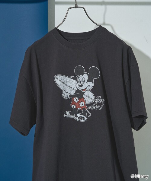 spick&span ミッキーマウス 半袖Tシャツ 黒 spick&span ミッキーマウス 半袖Tシャツ 黒 - メルカリ
