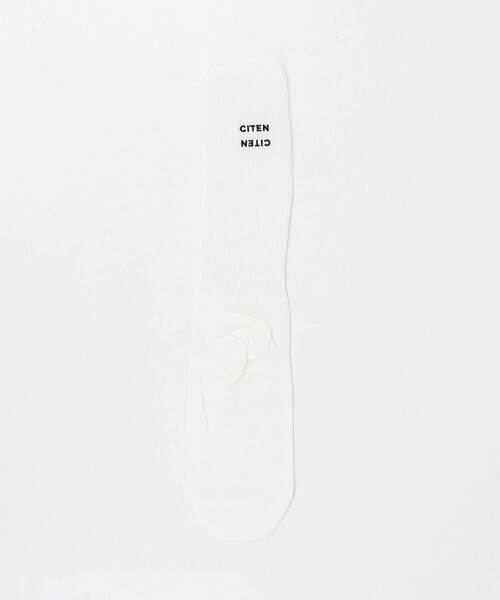 CITEN(シテン)の「<CITEN>CITEN刺繍ソックス(ソックス/靴下・レディース・ロイヤルブルー/ホワイト/ライトグレー・FREE)」の1枚目の写真
